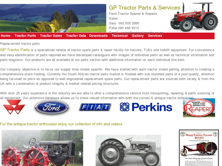 www.gptractorparts.co.za