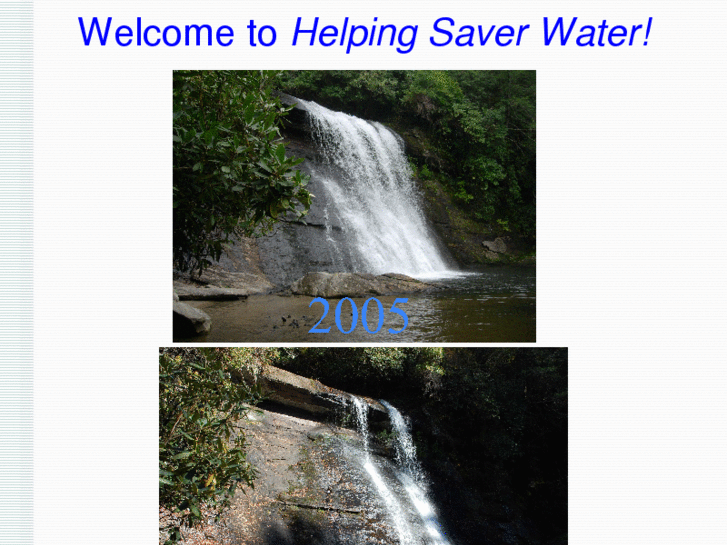 www.helpingsavewater.com