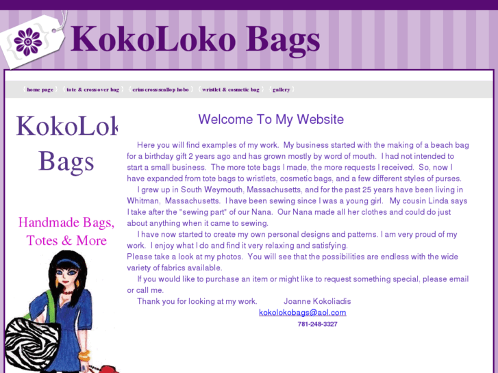 www.kokolokobags.com