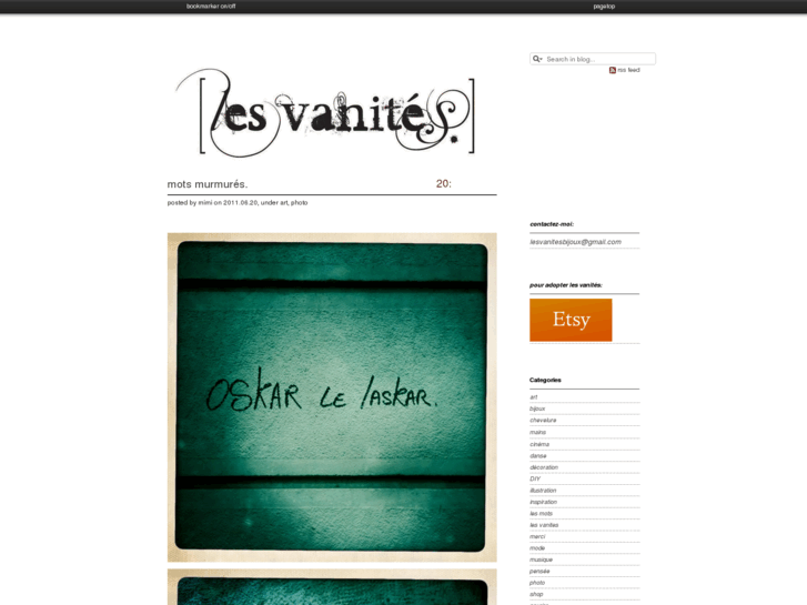 www.lesvanites.fr