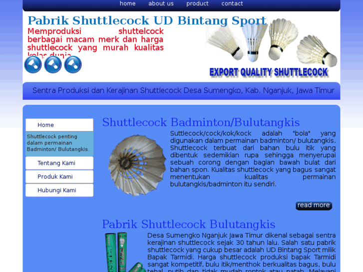 www.pabrikshuttlecock.com