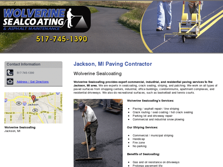 www.pavingcontractorsjacksonmi.com