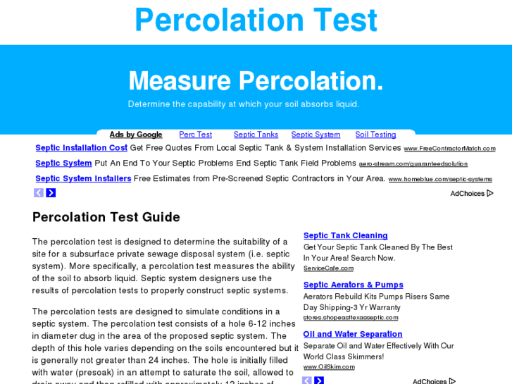 www.percolationtest.com