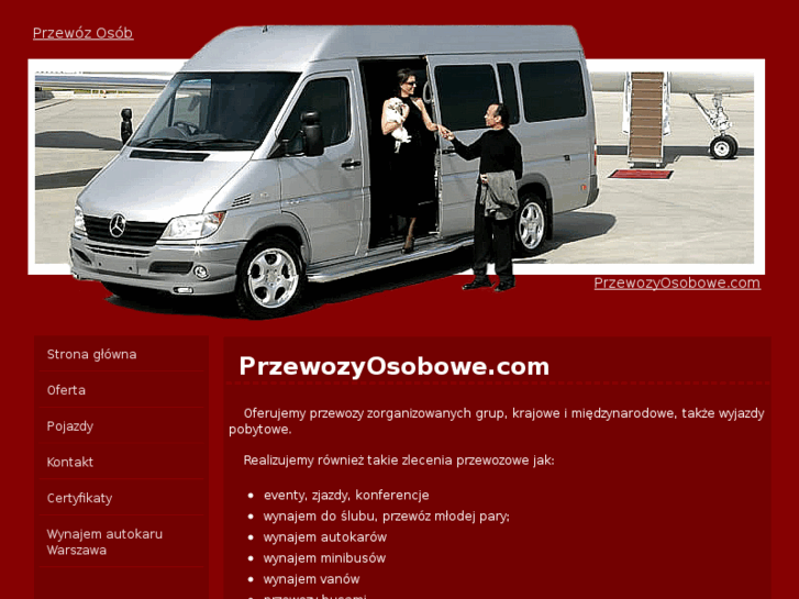 www.przewozyosobowe.com