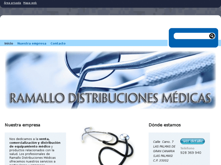 www.ramallodistribucionesmedicas.com