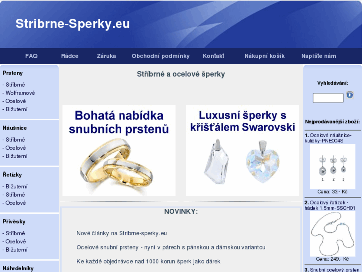 www.stribrne-sperky.eu