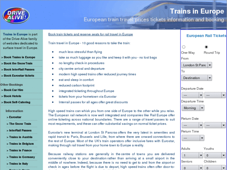 www.trainsineurope.co.uk