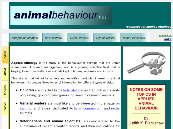 www.animalbehaviour.net