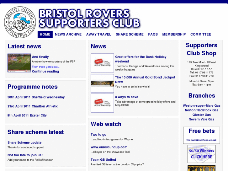 www.bristolroverssc.co.uk