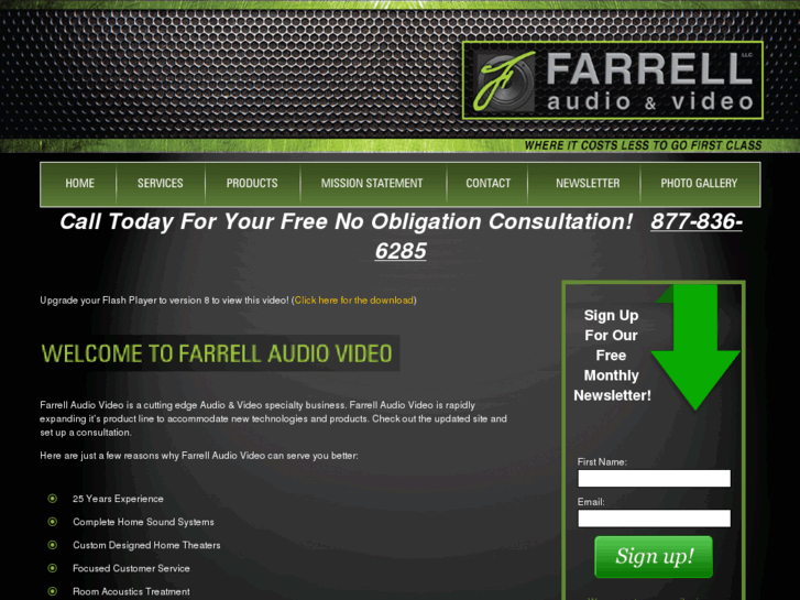 www.farrellsaudiovideo.com