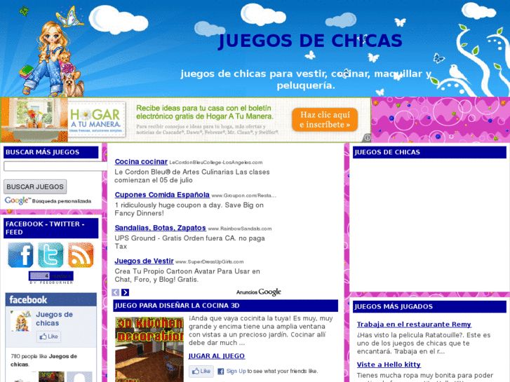 www.juegos-dechicas.com