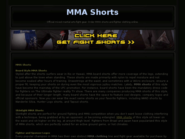 www.mmashorts.org