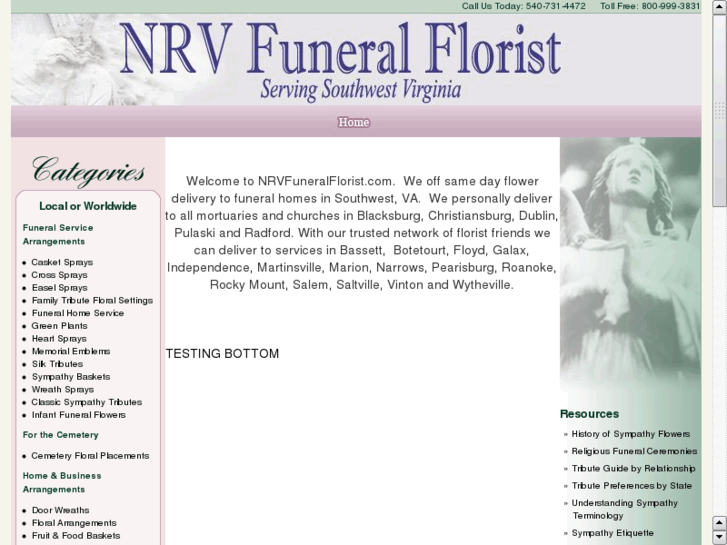 www.nrvsympathyflorists.com