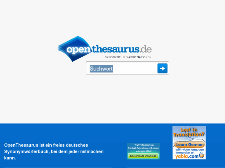 www.openthesaurus.de
