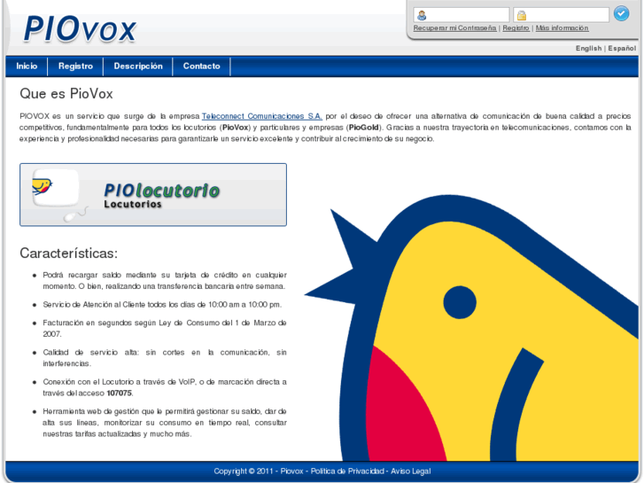 www.piovox.es