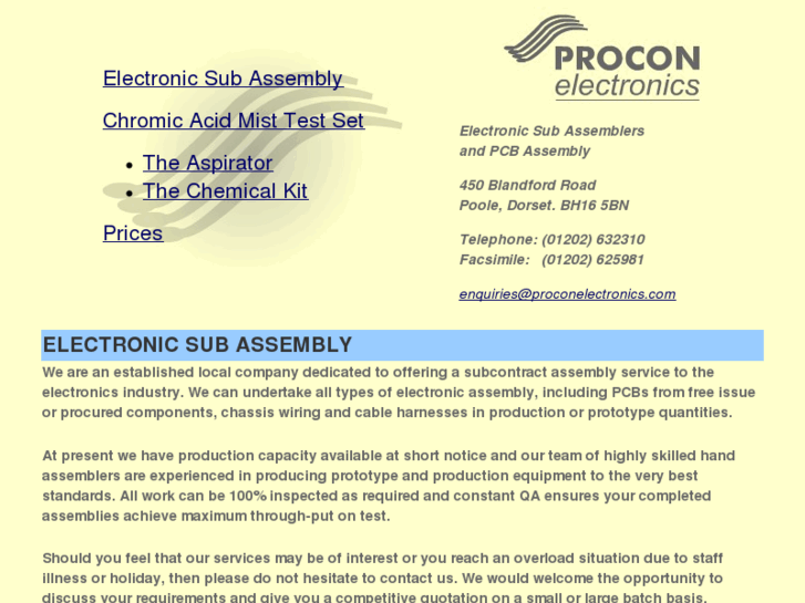 www.proconelectronics.com