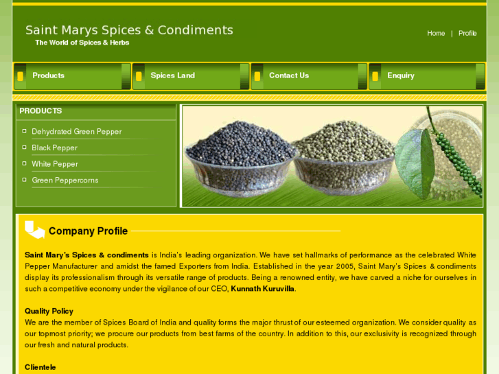 www.saintmaryspices.com