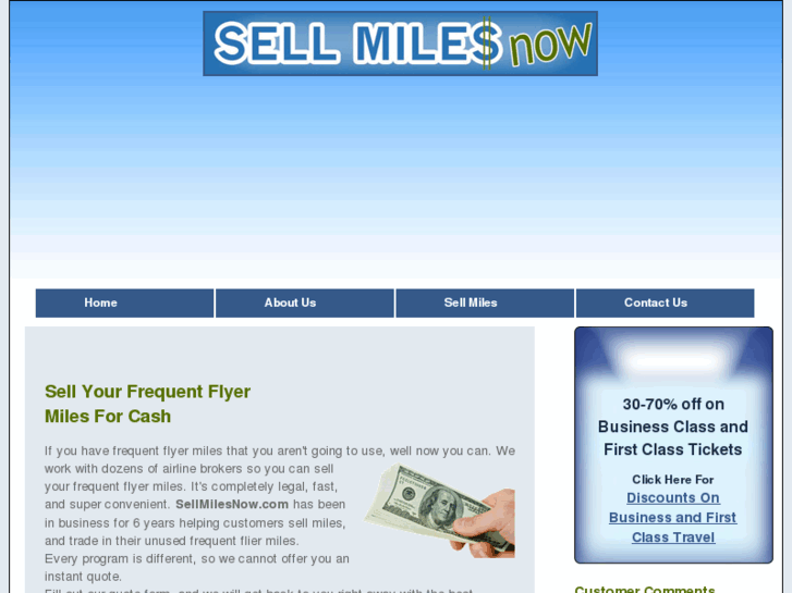 www.sellmilesnow.com