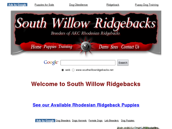 www.southwillowridgebacks.com