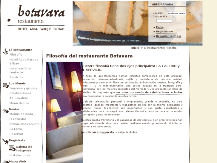 www.botavararestaurante.com