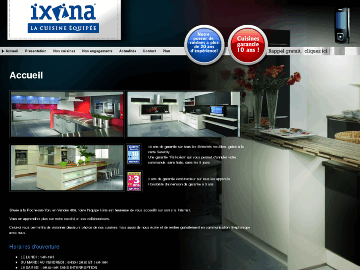 www.cuisines-ixina-85.com