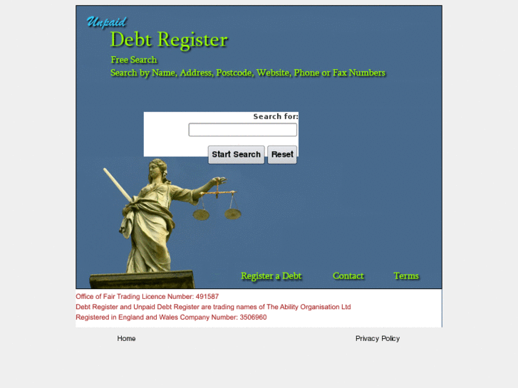 www.debt-register.com