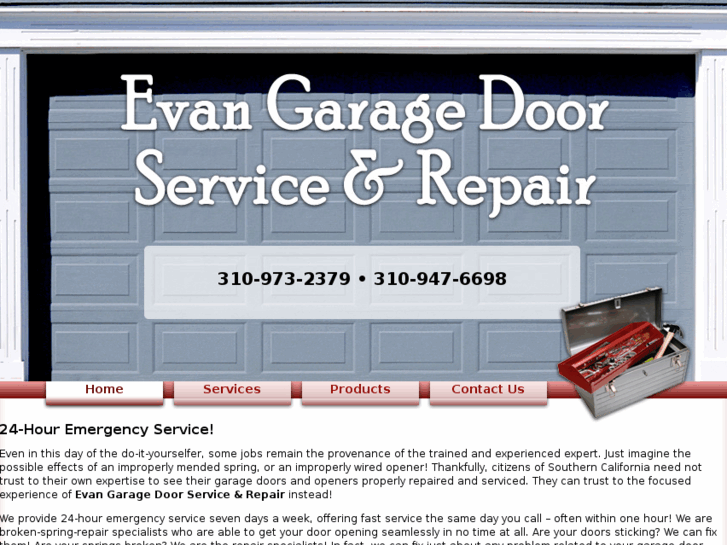 www.evangaragedoorservice.com