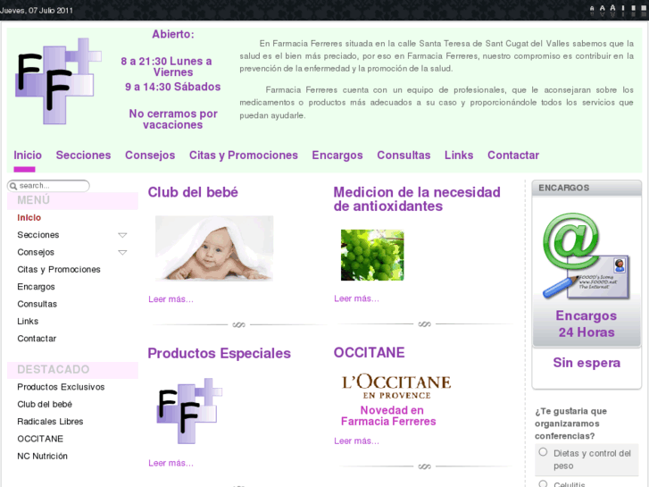 www.farmaciainmaferreres.com