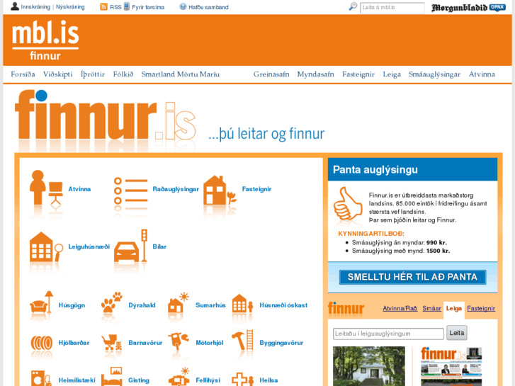 www.finnur.is
