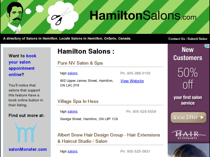 www.hamiltonsalons.com