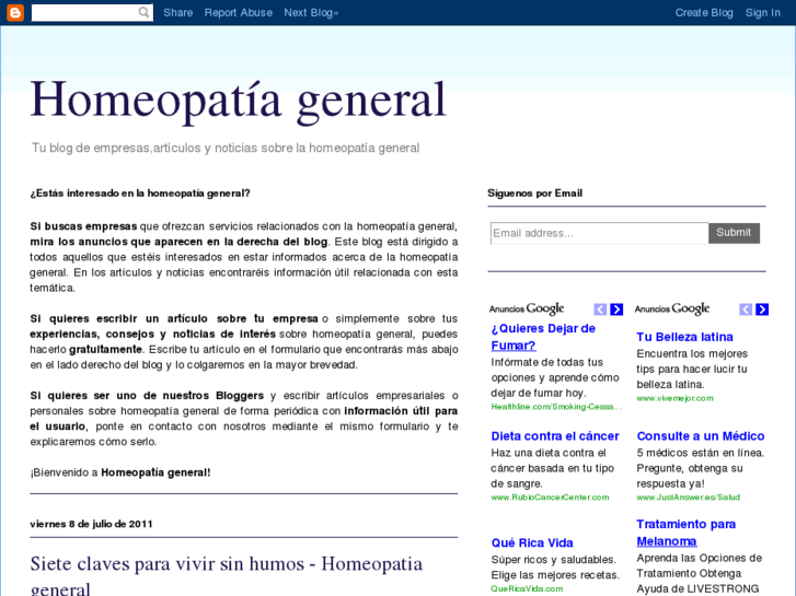 www.homeopatiageneral.es