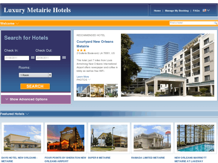 www.luxurymetairiehotels.com