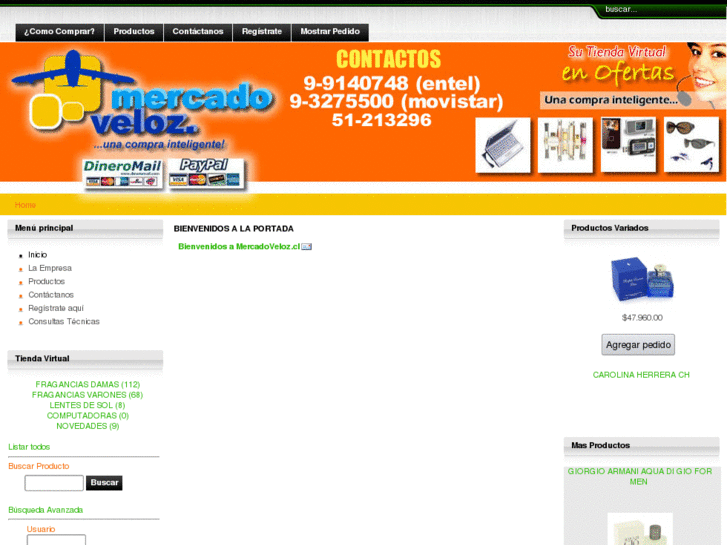 www.mercadoveloz.cl