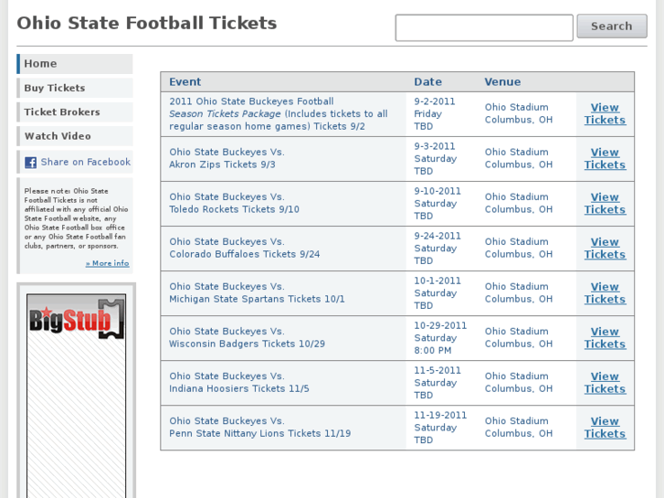 www.ohiostatefootballtickets.biz