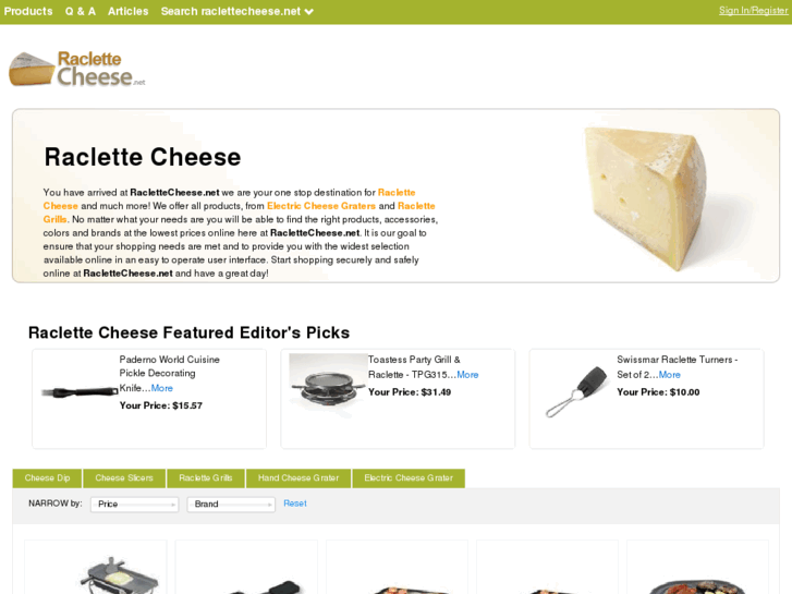 www.raclettecheese.net