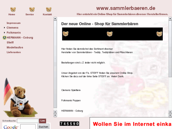 www.sammlerbaeren.de