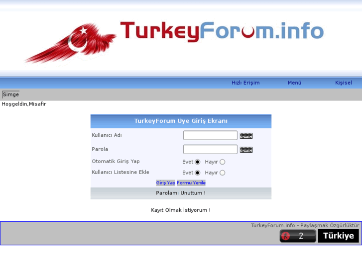 www.turkeyforum.info