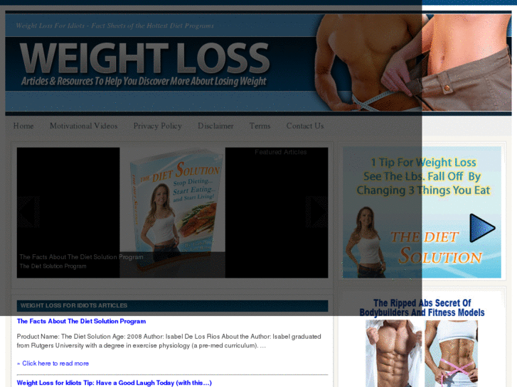 www.weightlossfor-idiots.com