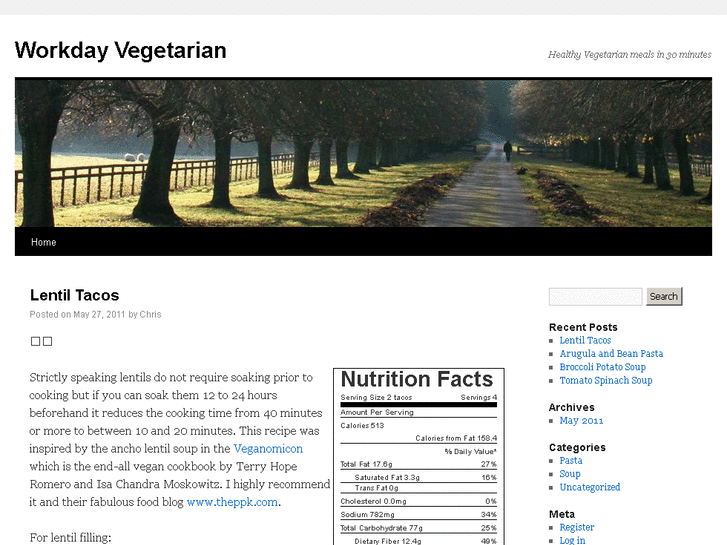 www.workdayvegetarian.com