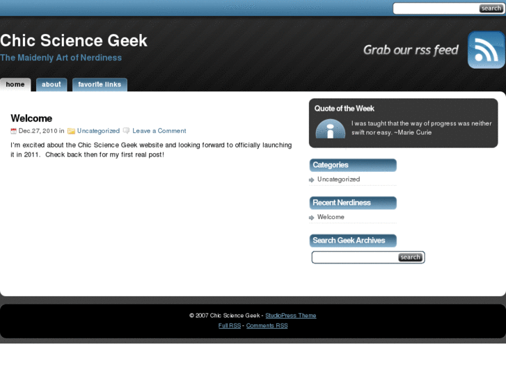 www.chicsciencegeek.com