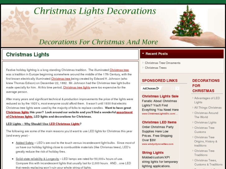 www.christmaslightsdecorations.net