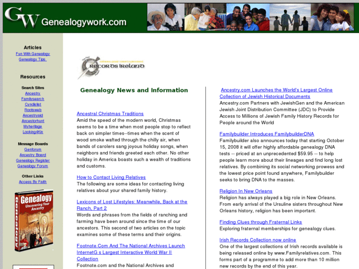 www.genealogywork.com