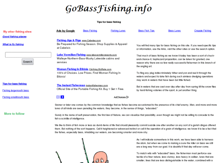 www.gobassfishing.info