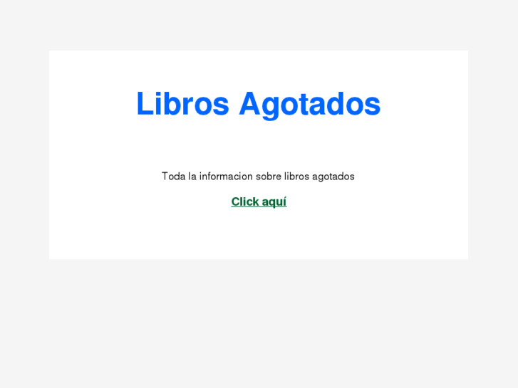 www.librosagotados.net