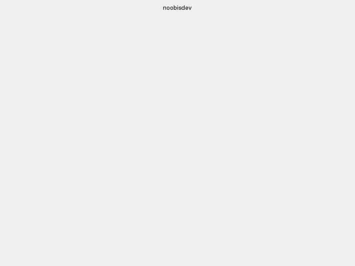 www.noobisdev.com