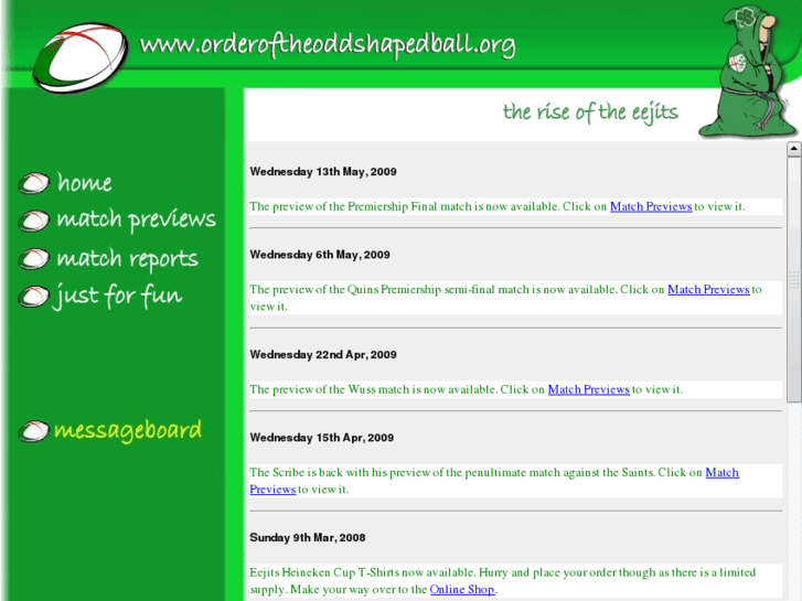 www.orderoftheoddshapedball.org