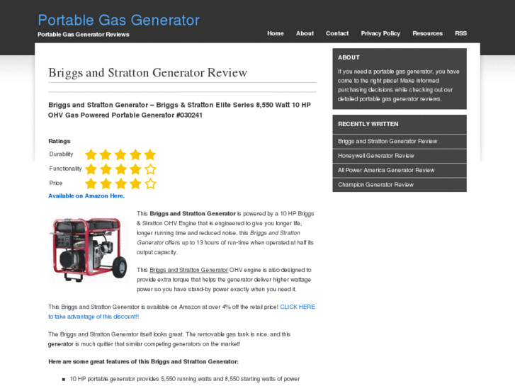 www.portablegasgeneratorreviews.com
