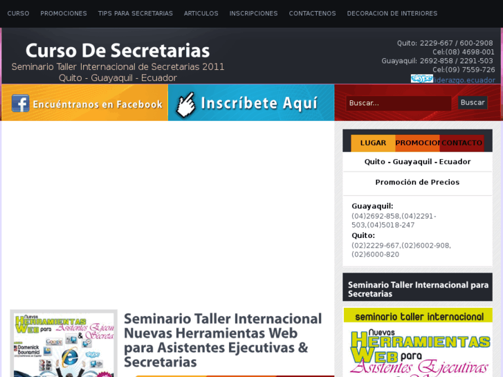 www.secretarias.com.ec