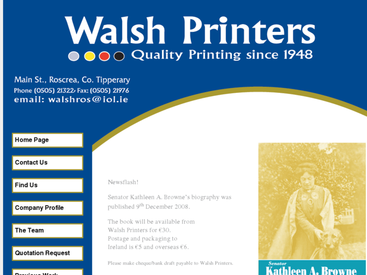 www.walshprintersroscrea.com