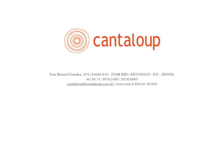 www.cantaloup.com.br